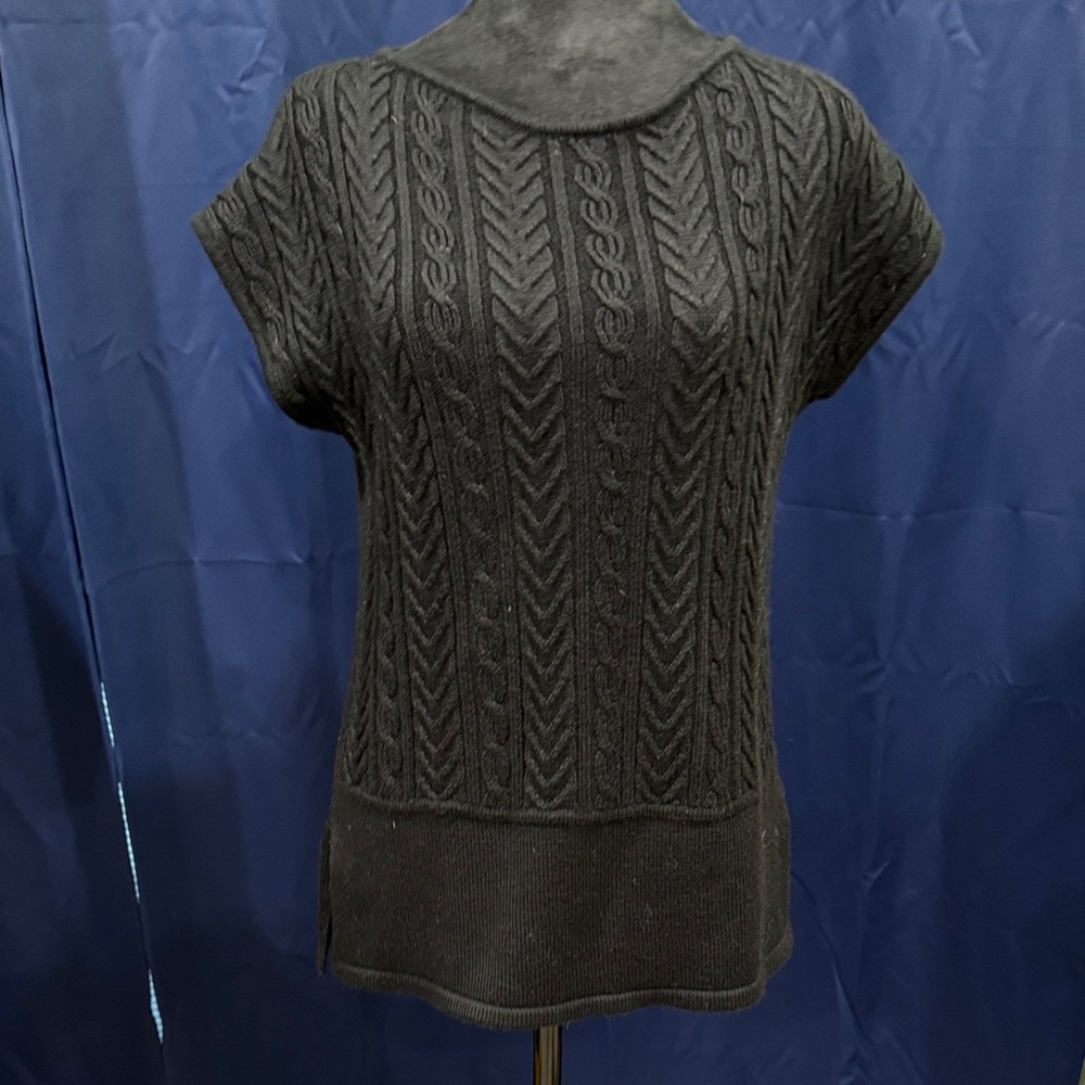ANTONIO MELANI Black Knit Sweater